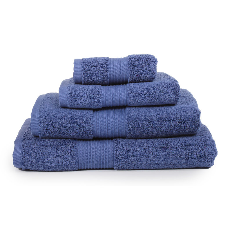 Bliss Pima Bath Sheet, Denim