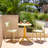 Madylyn Round Outdoor Side Table , 23.6'' in. W 23.6'' in. D-875286426