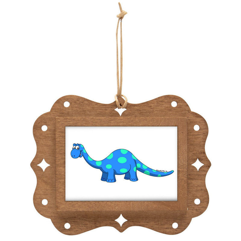 Porte-clés personnalisé en bois Dino personnalisé, Oui
