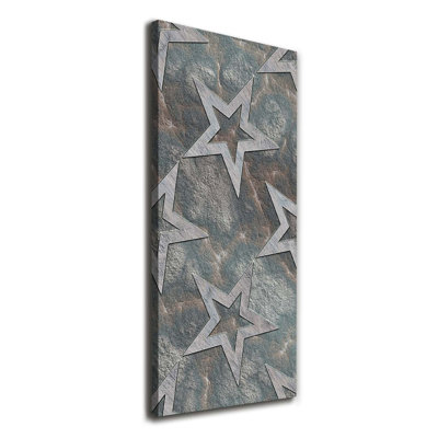 Stone Stars - Wrapped Canvas Print
