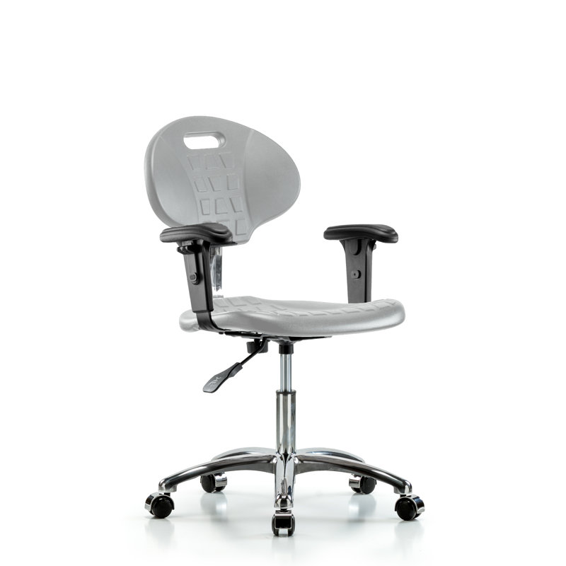 Kijah Task Chair, Casters, Yes, Gray