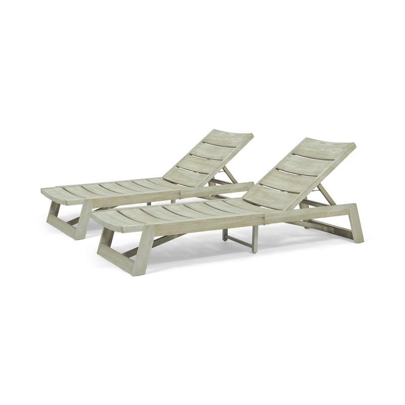 MAKI CHAISE LOUNGE( SET OF 2 ), Gray, 2