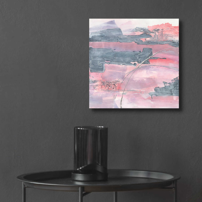 "Blush blanchi II" par Chris Paschke, H 12 po x l 12 po x P 0,13 po
