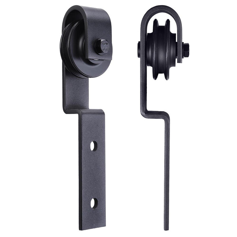Ensemble de quincaillerie pour porte de grange standard en acier au carbone Yescom
