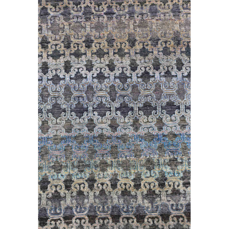 Silk Treasures One-of-a-Kind Runner 3'1" X 10'6" Area Rug