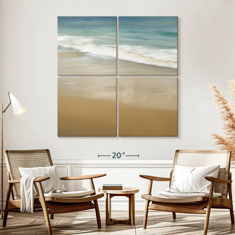 Gillard Surf And Sand I, 57" H x 57" W