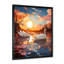 «Graceful Mirage Swans II», reproduction d'art sur toile-97170100-97170101