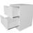 Cawthon Kahani 2-Drawer Nightstand â€“ 19â€W Modern Compact Bedside Table