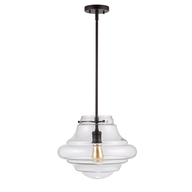 Luminaire suspendu simple à 1 lumière Adur