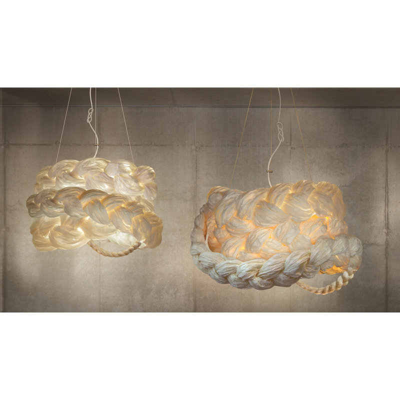 1 - Light Pendant, Natural White, 1