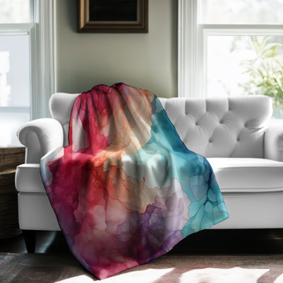 Colourful Water - 1 Piece Blanket
