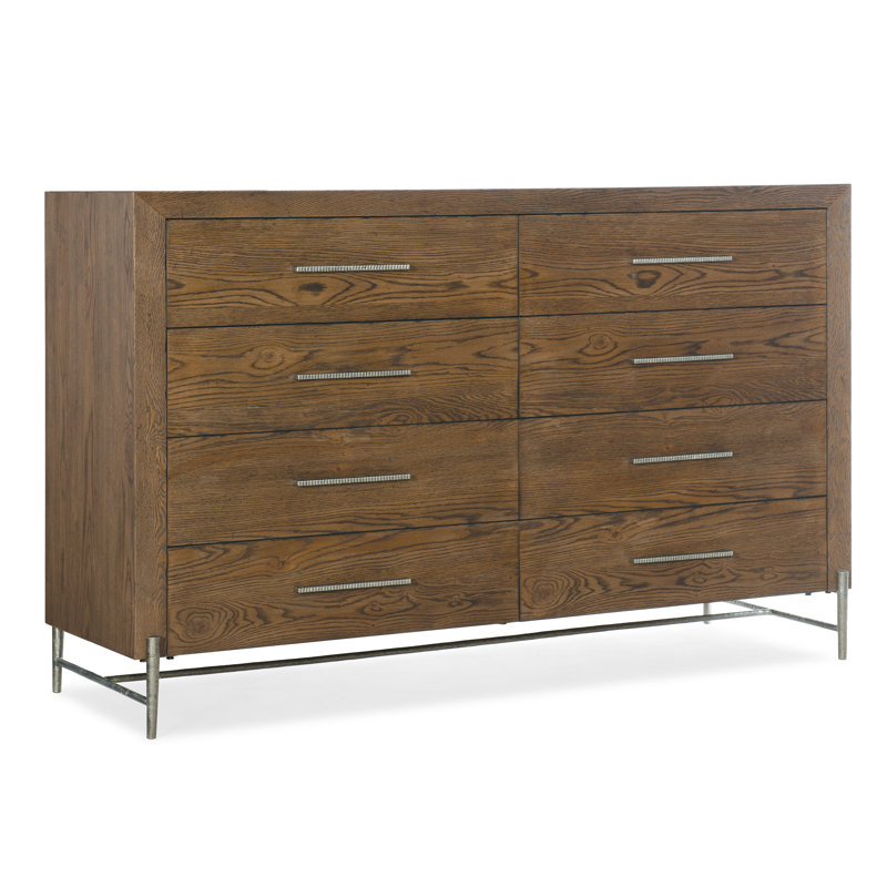 Sorrel Medium Wood Double Dresser with Soft Close Drawers