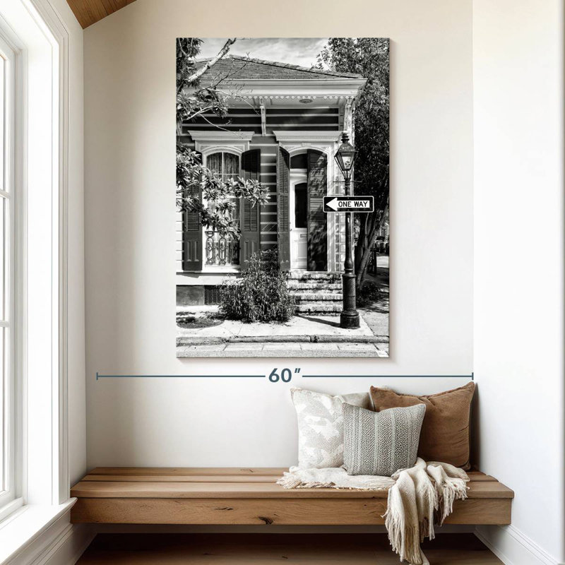 Sireci Art Deco Facade, 51" H x 34" W