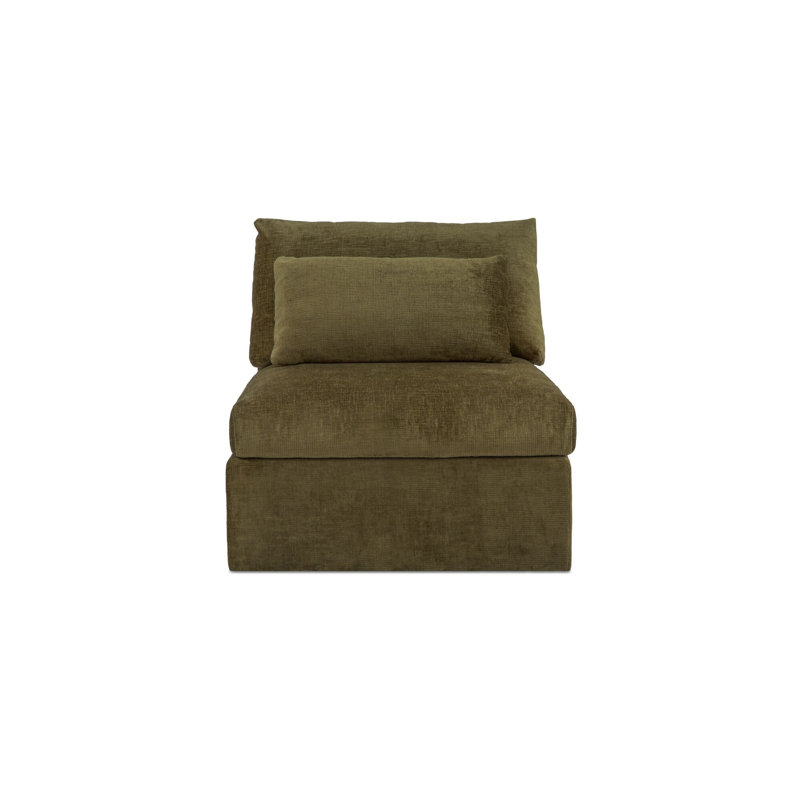 Fauteuil Daliah vert foncé, Green