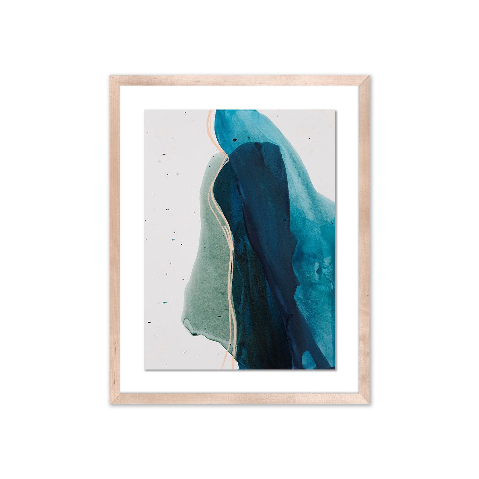Intelligence by Kim Whiteside, Natural, 24" H x 19" W x 1.5" D