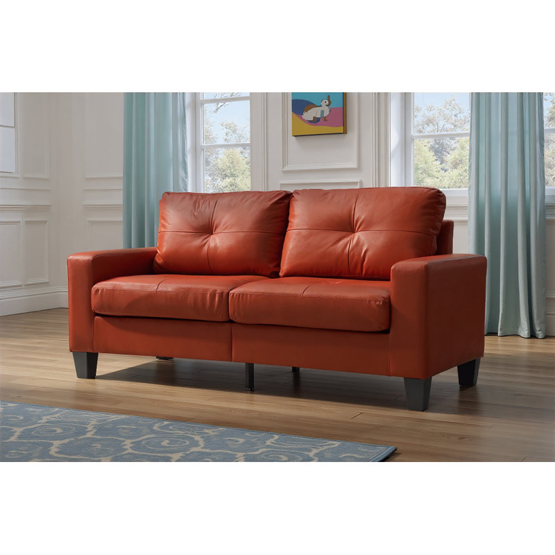 Canapé modulaire rouge Swansea, Rouge
