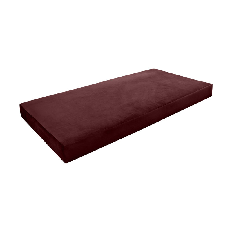 Zipper Mattress Protector Mattress Protector Case Pack, 8", Twin, Dark Red