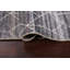 Tapis unique gris noué à la main 4 pi 1 po x 5 pi 10 po New Age