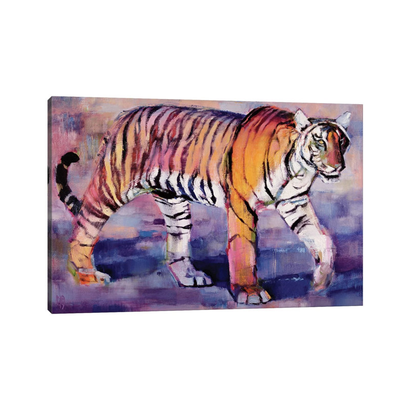 Tigress, Khana, India by Mark Adlington - Wrapped Canvas Print, 66.04 cm H x 45.72 cm W x 1.91 cm D