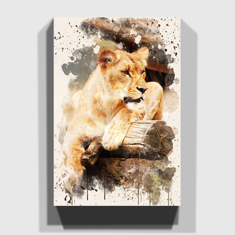 Wrapped Canvas Painting, 50cm H x 35cm W