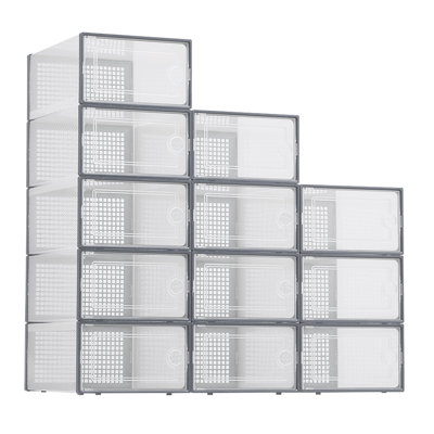 12 Pair Shoe Storage Box