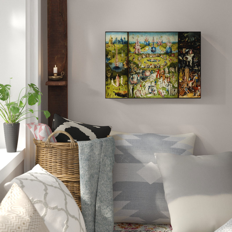 Hieronymus Bosch - Wrapped Canvas Painting, 35cm H x 50cm W