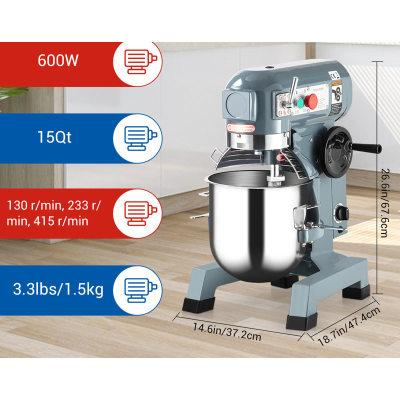Blue Elephant 15L Stand Mixer