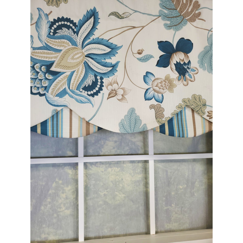 Cantonnière Samanta - bleu