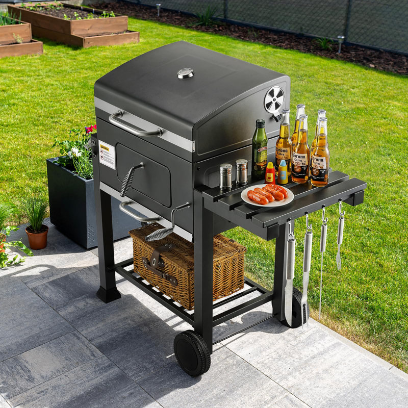 LIFERUN 124cm W Charcoal Grill