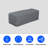 Heavy Duty Multipurpose Outdoor Rectangle FirePit Cover, Durable UV Resistant Patio Waterproof Cover Suitable For LAUREAN AEGEAN  Belle-150878659-150878660