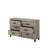 Major Dresser with 6 Drawers & Rubberwood Legs