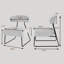 Ensemble de 2 chaises d'appoint Bell