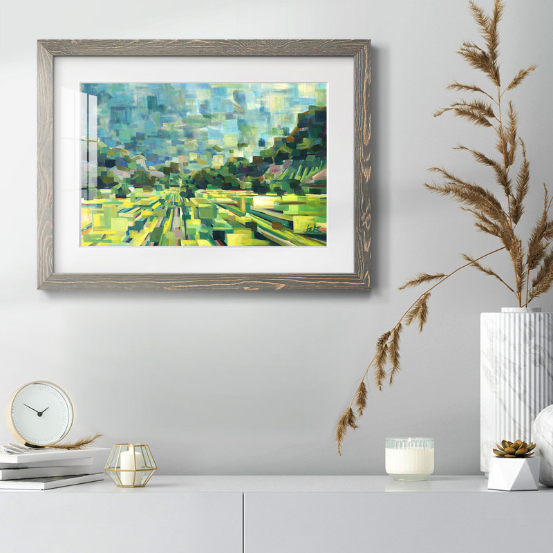 «Summer», reproduction sur toile, Gris, H 28 po x l 42 po