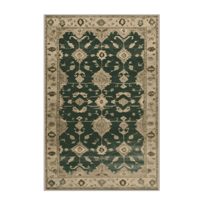 Machine Washable Overdyed Brown Area Rug