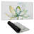 Abstract lotus flower - 15.75"x31.50" Desk mat