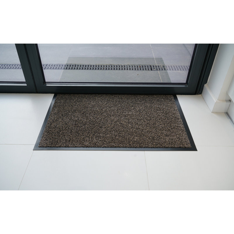Aarianna Non-Slip Doormat, Brown, Rectangle 40 x 60cm