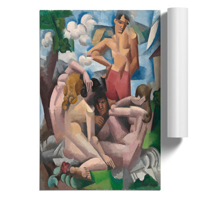 The Bathers by Roger de la Fresnaye - Frameless Print
