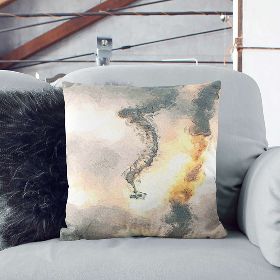 Aerobatics in the Clouds Cushion with Filling