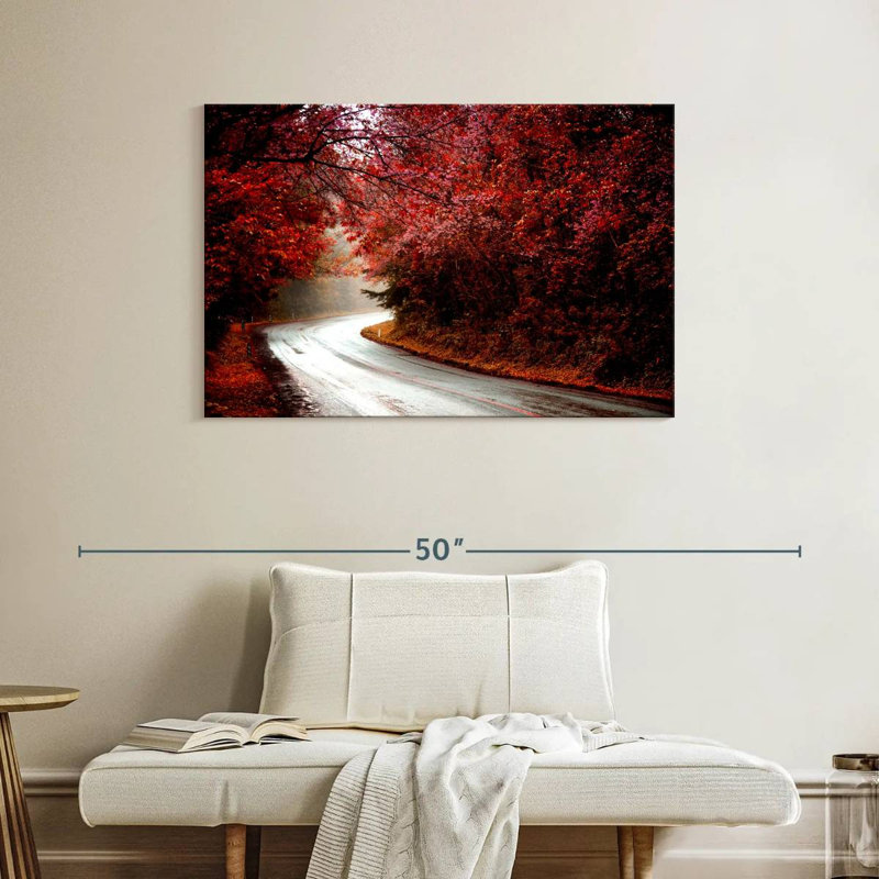 Mehar Autumn Open Road, 26" H x 39" W
