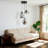 3 - Light Dimmable Glass Chandelier