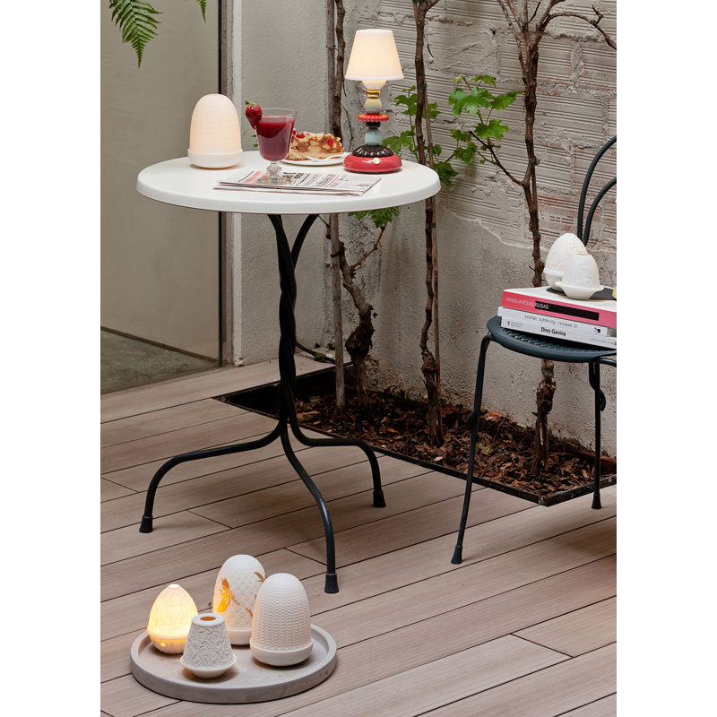 Lotus Firefly 11" Table Lamp, Golden Fall