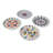 Mikasa Painted Medallion 6 In. Appetizer Plates