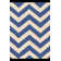 Hand Hooked Wool Chevron Indoor Rug