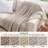 Bedsure Throw Flannel Fleece Blanket for Girls, 300 GSM Soft and Cozy Blanket for Dorm & Home Decor, Linen Beige, All-Season Gift-104713413-120619412