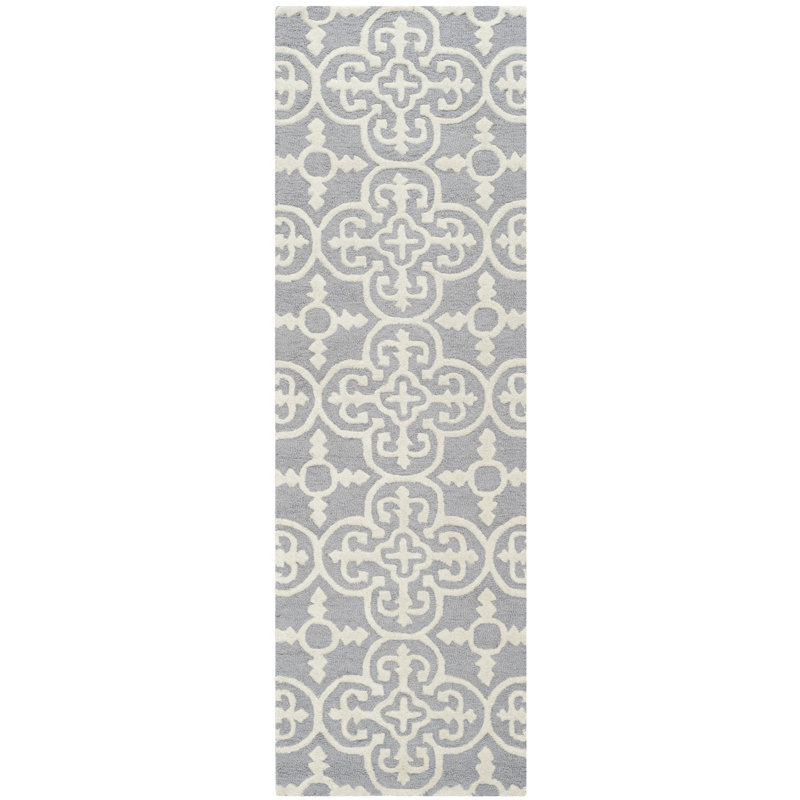 Cambridge Hand Tufted Wool Ikat Rug, Runner 2'6" x 14'