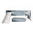 Antelmo Kids Twin Loft Bed with Drawers-87688145