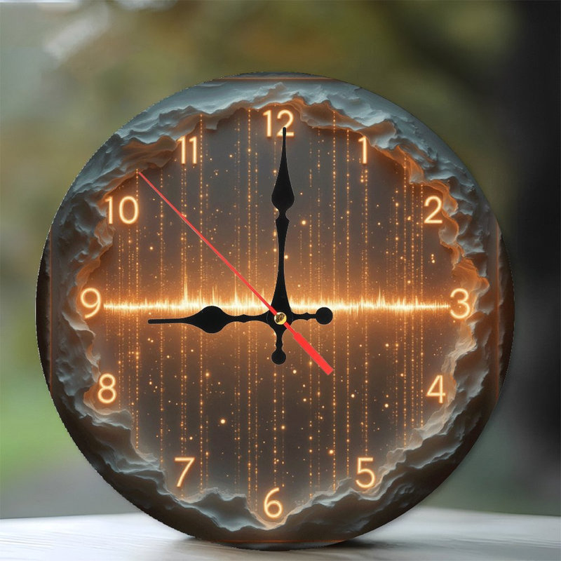 Horloge murale à DEL