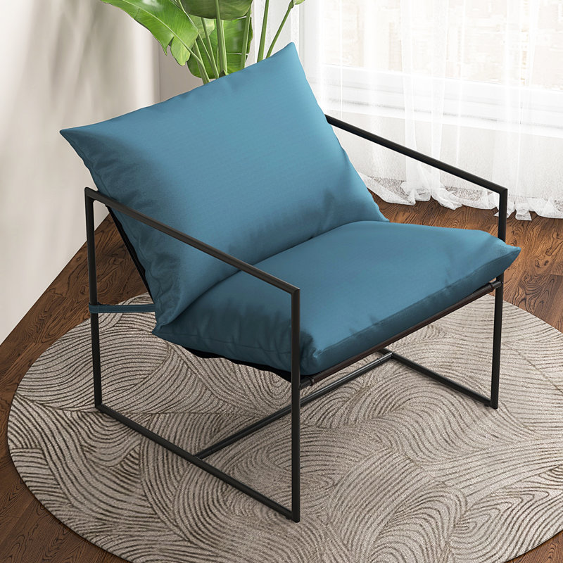 71cm Wide Straight Metal Patio Sofa
