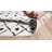 Junious Geometric Black/Charcoal/White Area Rug-134447009