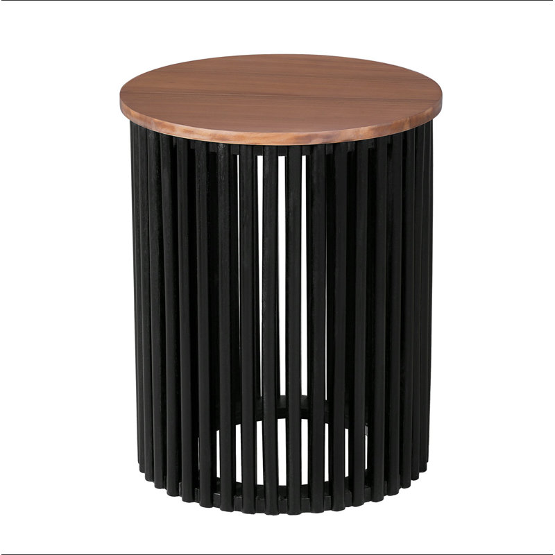 Table d'appoint en bois massif ACACIA